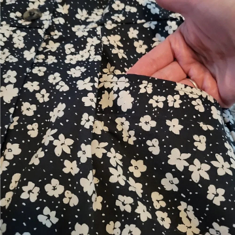 EC H&M PUFFED-SLEEVE ROMPER W/POCKETS SZ. XXS - Picture 4 of 6